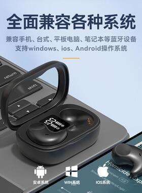 小额2023年新款M51睡眠耳机侧睡专用高音质TWS入耳式降噪耳机