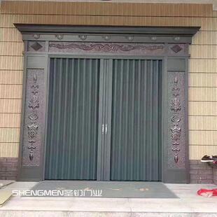 金刚网纱窗网折叠金钢网纱门型材铝合金沙门铝合金折叠纱门推拉门