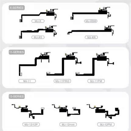 米景听筒泛光修复排线X 11 12 13PROMAX修复原彩面容距离感光排线