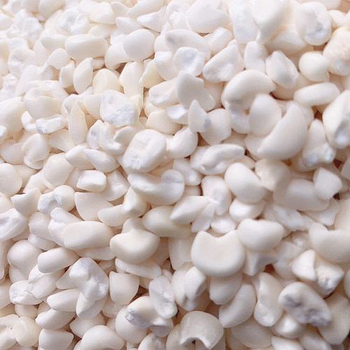 广西忻城珍珠糯玉米头白玉米糁白玉米粒渣头干玉米粥 碎苞谷米1KG