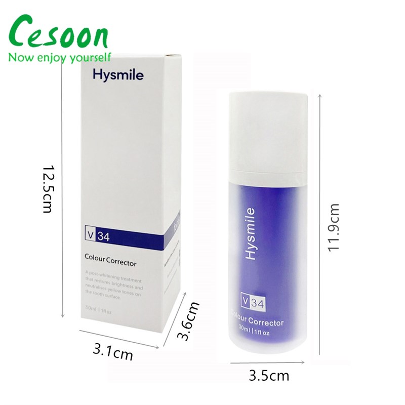 V34 Pro Purple Teeth Whitening Mousse Yellow Teeth Cleaning