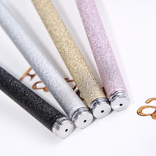 铁笔金属小学生好看笔壳空笔杆精致中性笔个性耐用可换芯磨砂防滑