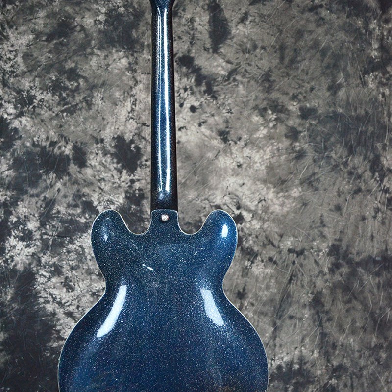 ES335初学者黄贯中摇滚电吉他星空宝石蓝爵士入门金属吉他新手