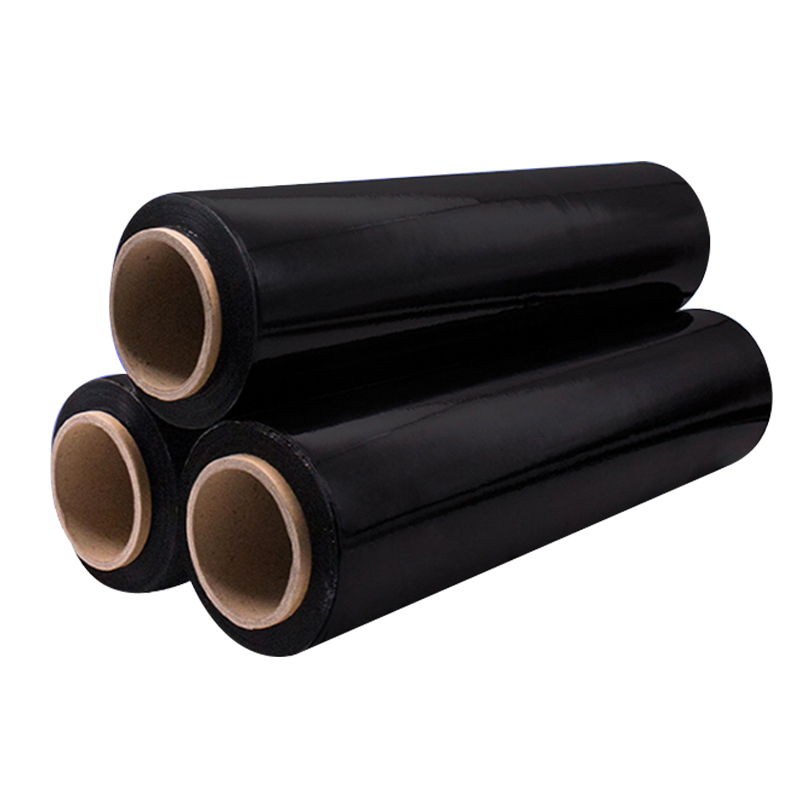 pe拉伸膜包装膜黑色缠绕膜打包膜工业用 50cm保鲜膜塑料薄膜托盘