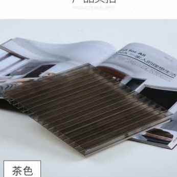 厂销保温PC透明卷材温室波浪瓦婚庆蜂窝聚碳酸酯大棚车棚凉亭