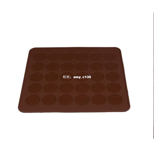 好货Baking Mold Macaron Mat Pastry eet Muffin Tray Round Hol