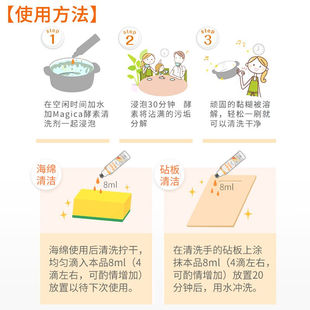 狮王 日本进口洗洁精泡沫纳米减菌酵素去污更洁净易漂橙香 Lion