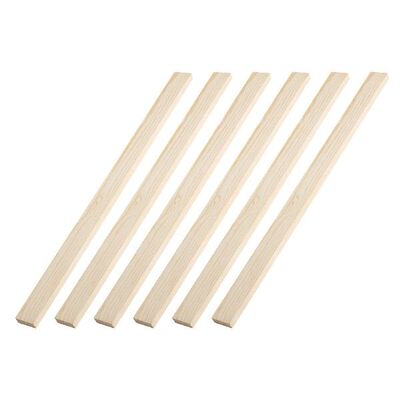 好货6 X 40cm Wooden Rolling Pin Guides 5mm 7mm 10mm Back Rul