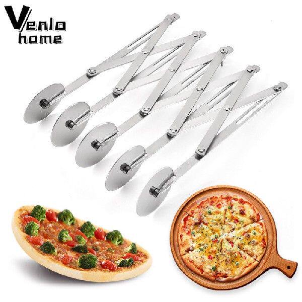 3/5/7 Wheels Pizza Cutter Stainless Steel Dough Divider