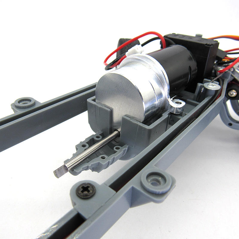 顽皮龙D12 WPL模型车 升级件 改装件 金属波箱带钢齿 370高速电机
