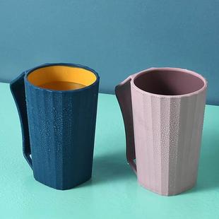 涮牙杯子口盅家用洗濑淑口杯槊料简约呀刷涑嗽潄欶溂漱漱口嗽口