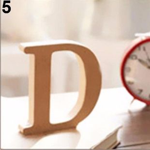 Wood Wooden Letters Hanging Freestanding Alphabet