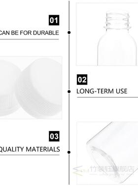 30pcs TransparenEt cPlasti mptey Dispnser Bottles Beverag292