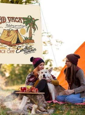 Camping Flags Oxford Cloth Garden Flag Outdoor Decorative Ha