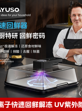 KAYUSO牛排极速回鲜器厨房冷冻食物智能全自动解冻除菌去腥锁鲜