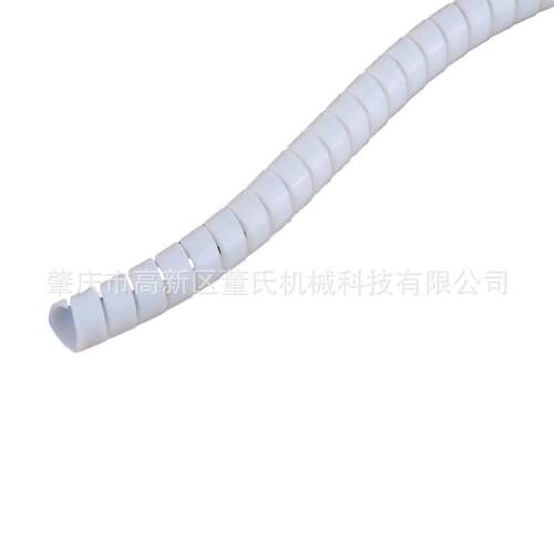 耐高温PTFE缠绕管铁氟龙旋切管聚四氟乙烯电线电缆包线套管保护管