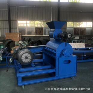 发酵饲料加工设备 高湿菌菇渣中药渣精细粉碎机 金牧粮草细粉机