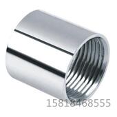 304不锈钢内丝焊接抛光管直通内螺纹抛光直通DN15DN20DN25 4分2寸