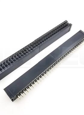 京熠|DC3-64P 2.54MM间距 简易牛角座 铜针 ISP下载接口2x32(5条)