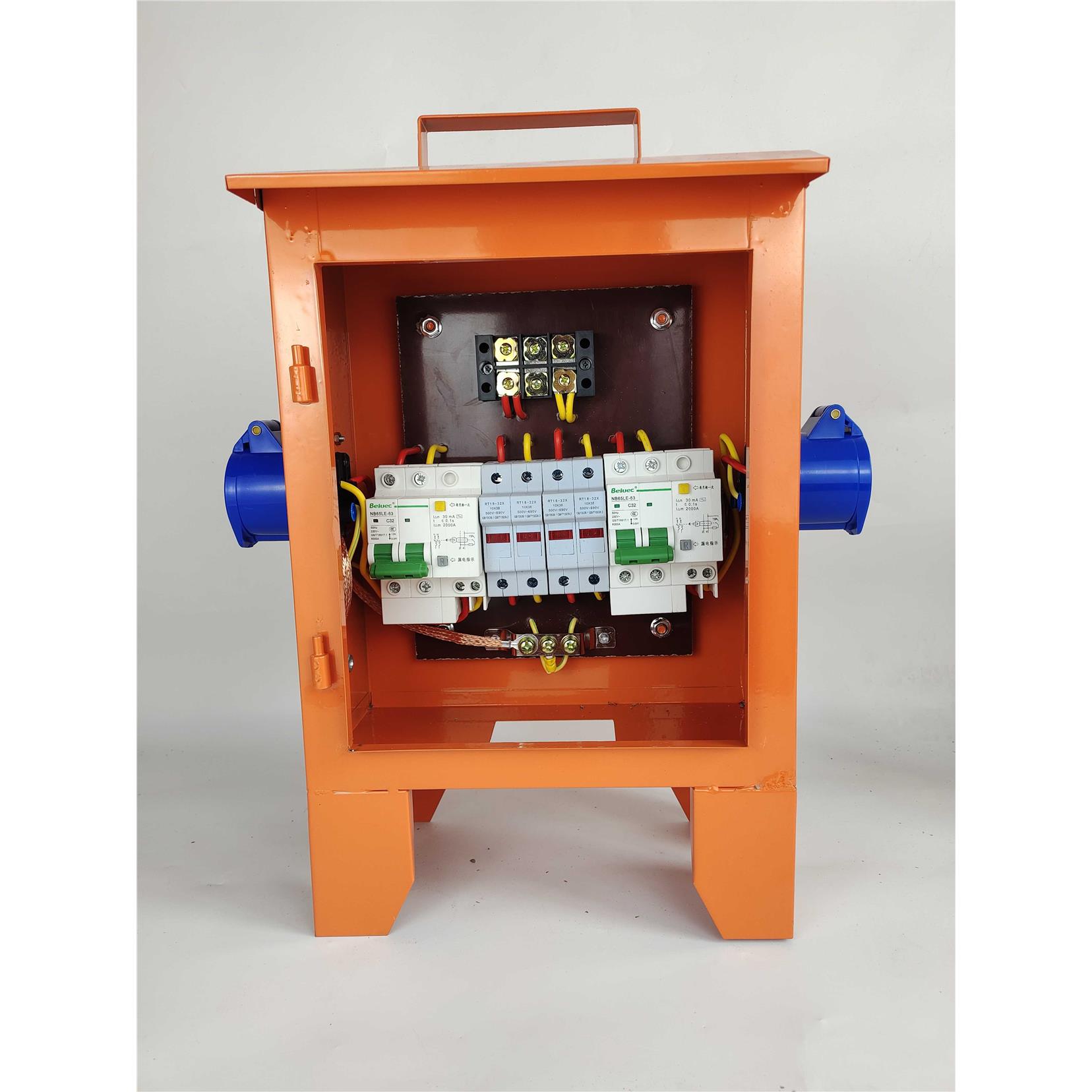 包邮配电箱工地户外防雨220v手提工业箱 零时防爆插座电箱