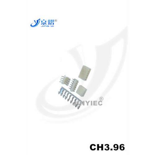 京熠 |CH3.96MM-5P弯针 插头+弯插座+端子  接线端子 （50套）