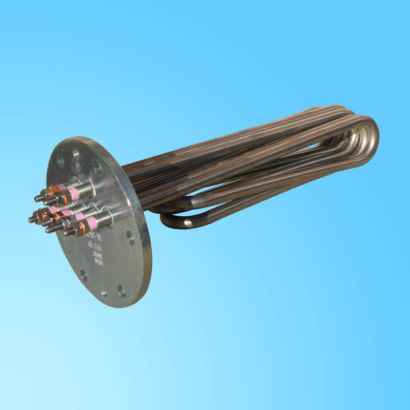 蒸汽发生器锅炉130法兰9千瓦加热管304不绣钢棒220v家用380v6KW欧