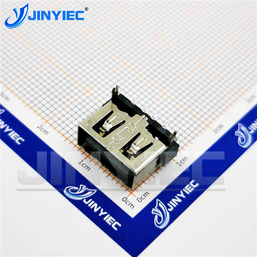 USB插头 母座 鱼叉两脚四芯 后脚直边贴板灰胶铁壳5.7（10个）,搬运/仓储/物流设备,其他起重搬运设备,淘宝优惠券,粉丝福利购,淘宝优惠卷