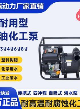 汉萨HS30CHB柴油化工泵小型酸碱泵耐腐蚀耐高温废水不锈钢塑料泵