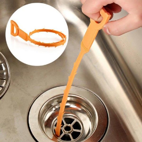 Kitchen Sink Cleaning Pipe Hook Cleaner Sticks Clog Remover