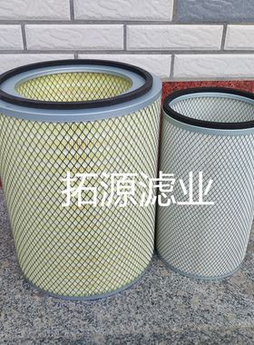 。K3340适配广汽日野700搅拌车泵浦车空气滤芯清器K3240金龙客车