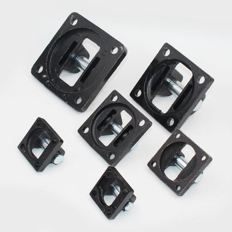 SC气缸安装附件双耳环底座CB32/40/50/63/80/100/125气动配件全套