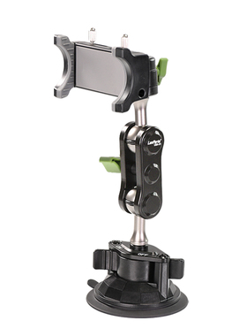 LanParte万向手吸盘手机拍摄支架车内视角导航简约自驾游车载