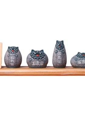 好货石敢当小摆件室内天然沙石原石虎头石工艺品客厅办公桌装饰吉