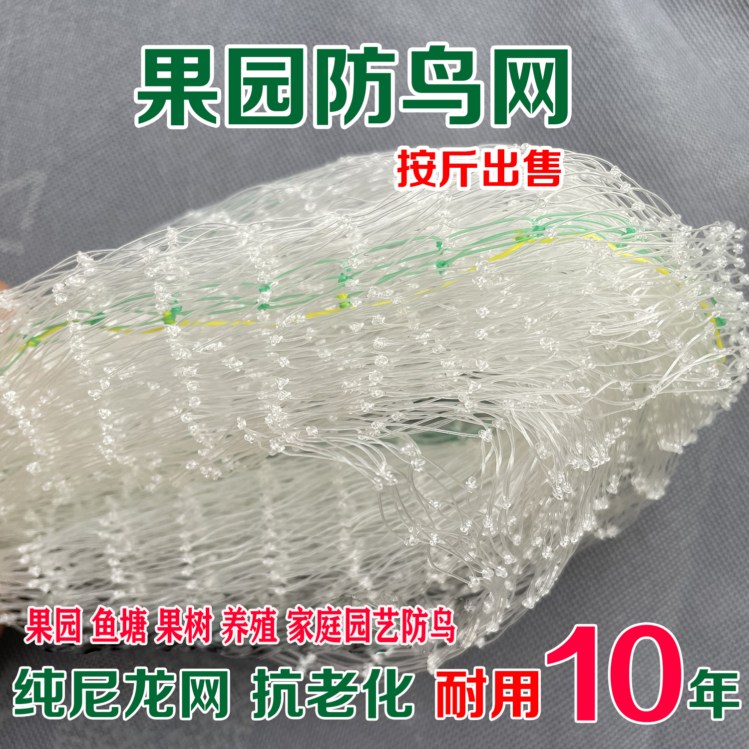 果园防鸟网葡萄樱桃枸杞家