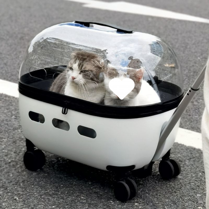 萌宠嘟嘟宠物外出小推车猫包