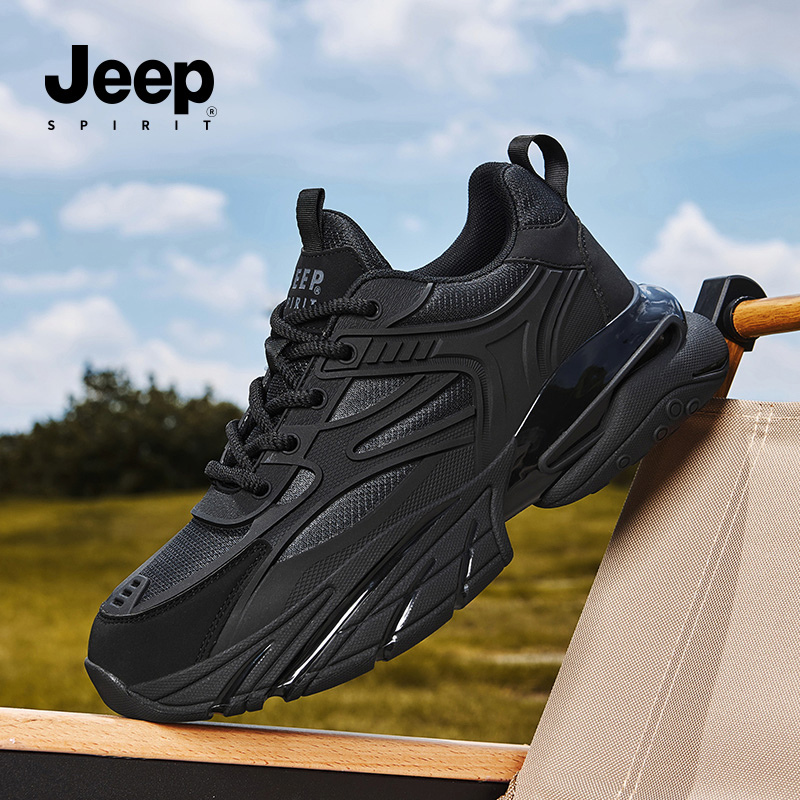 jeepspirit男鞋2025新款老爹鞋男