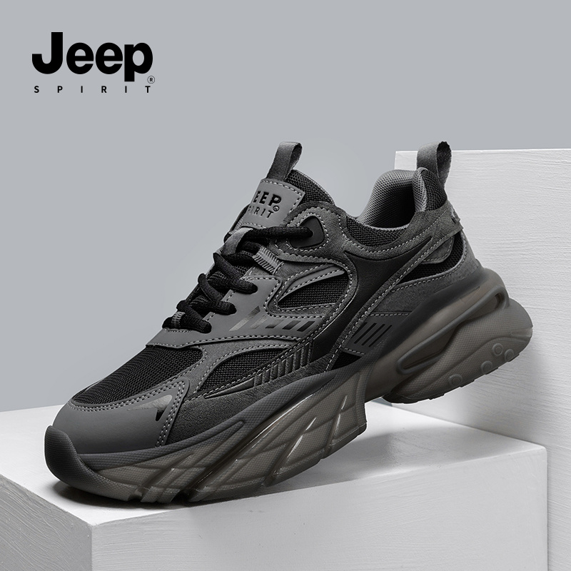 jeepspirit男鞋2025新款老爹鞋男