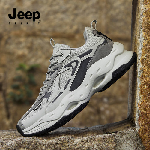 JEEPSPIRIT男鞋2026新款老爹鞋男