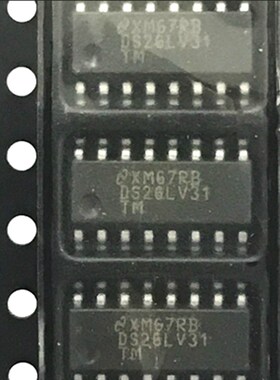 可直拍 DS26LV31 DS26LV31TM SOP16脚 全新收发器芯片 贴片IC