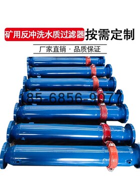 矿用反冲洗水质过滤器煤矿井上井下供水管路喷雾管道SKFL108133型