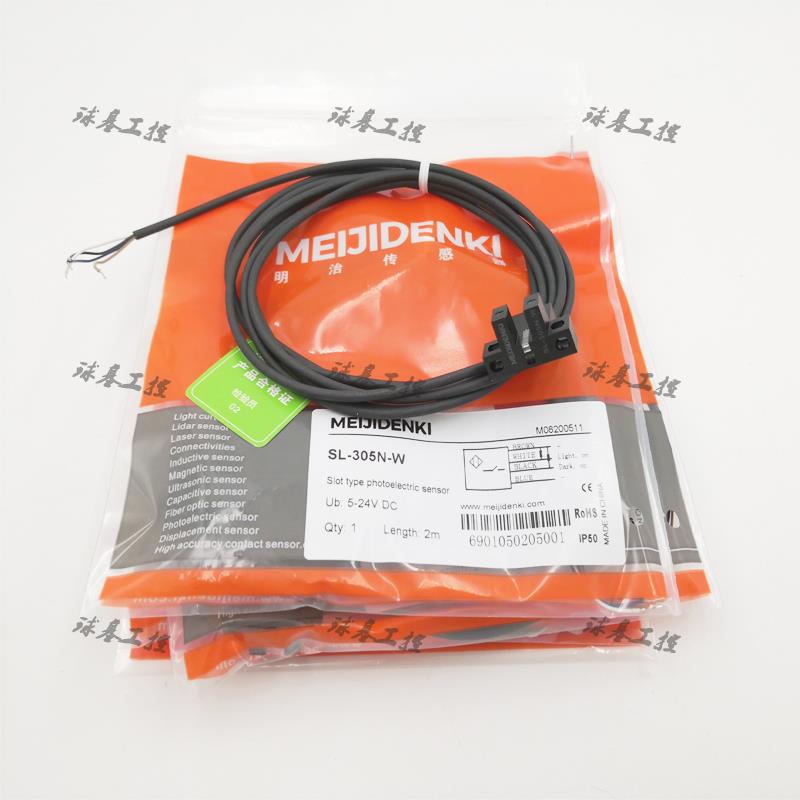MEIJIDENKI明治L槽型传感器SL-305N-WSL-305P-WSL-305N-E原装