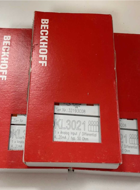 倍福KL3021  未使用  质保一年（基数电子）