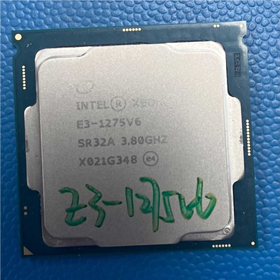 议~E3-1275v6 正式版成色新，可交单