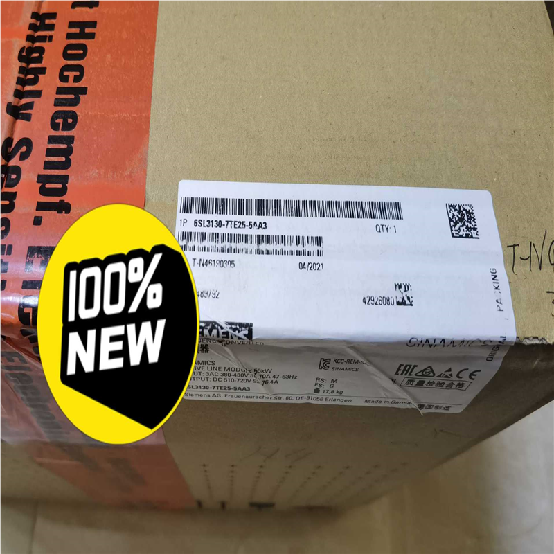 S120电源模块6SL3130-7TE25-5AA3全(崽崽配件）