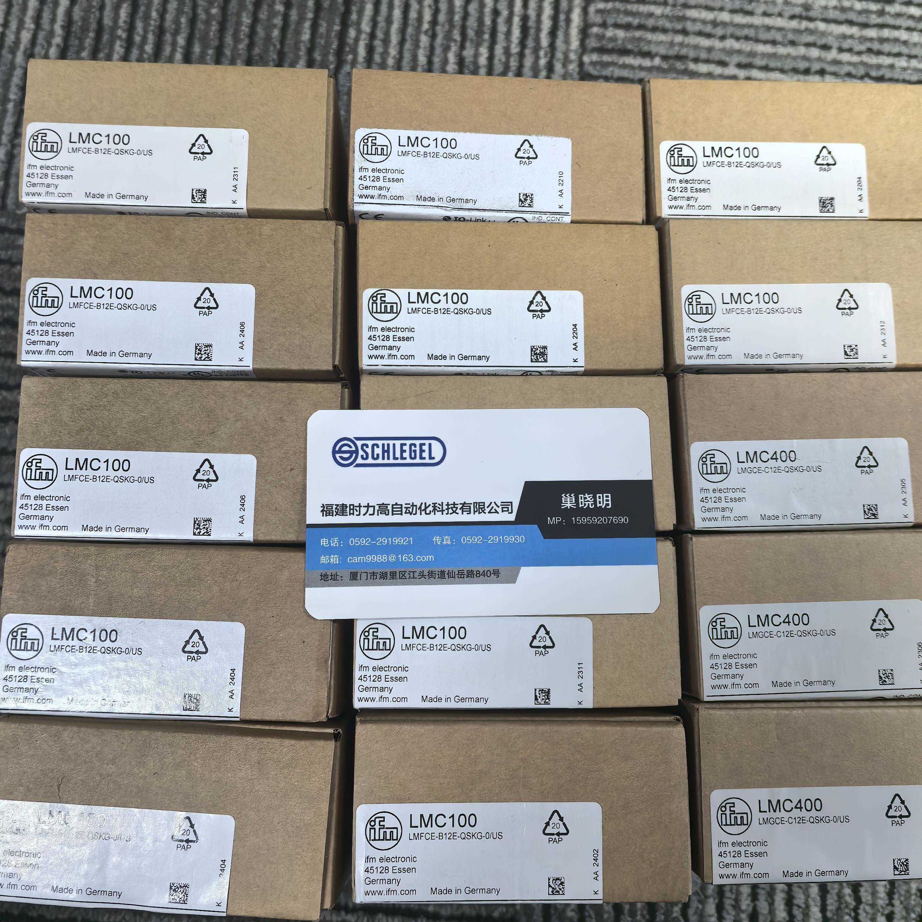 IFM  LMC100 EVC003 E43375   各一只议价