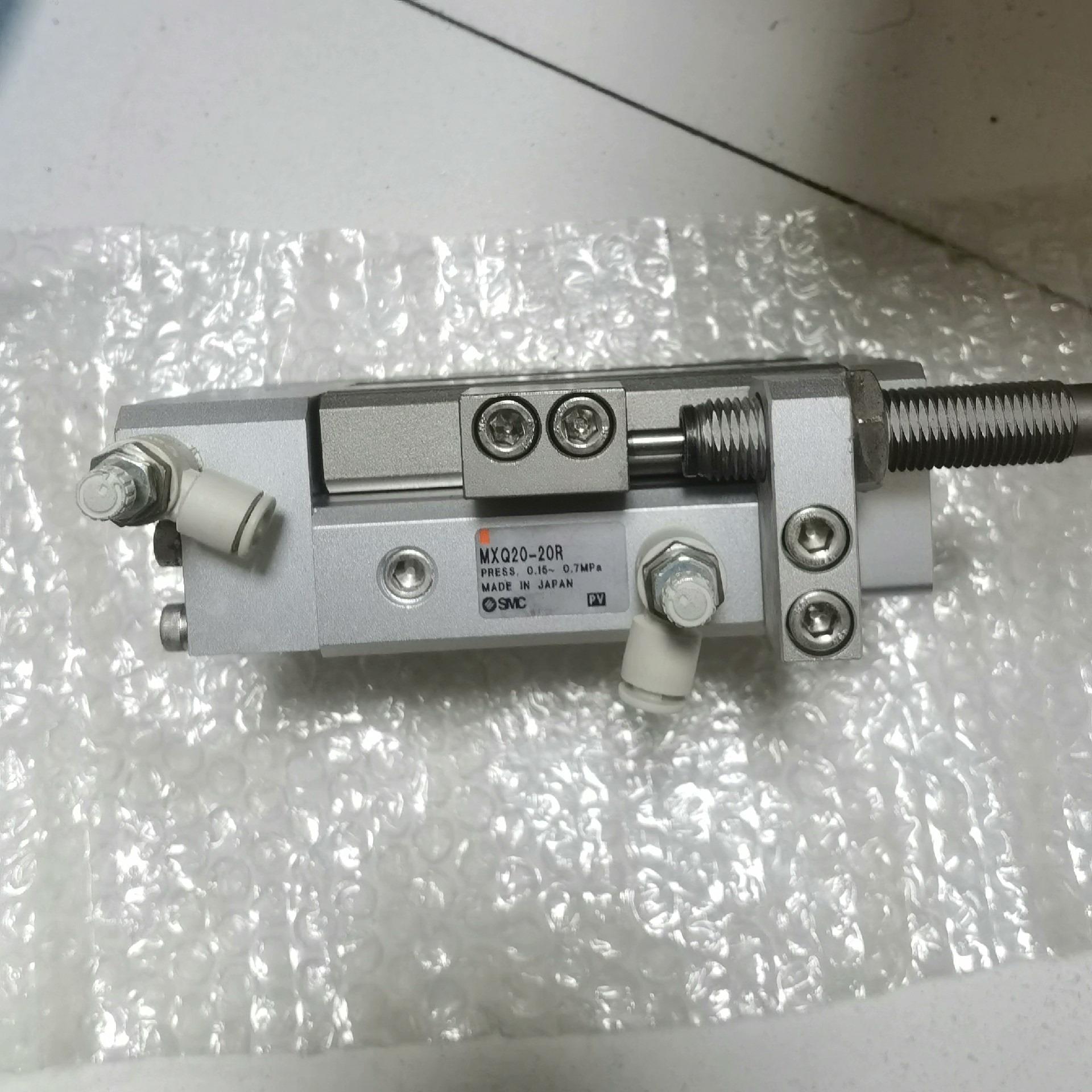SMC滑台气缸拆机件 MXQ20-20R 9.9成新~议价