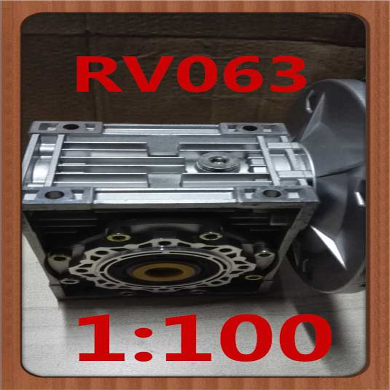 NMRV  涡轮蜗杆减速机 RV063 1:100 输入孔19键6   WJ60-100-80B5