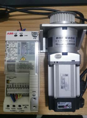 拆机ABB变频器ACS50-01E-02A2-2一整套，电机（耶耶电子）