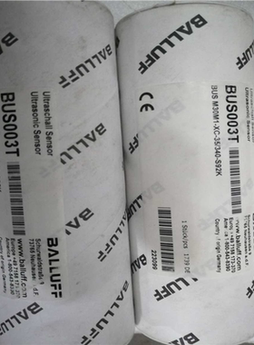 BALLUFF超声波测距仪  BUS M30M1-XC-35/340-S92K 原装全新议价~