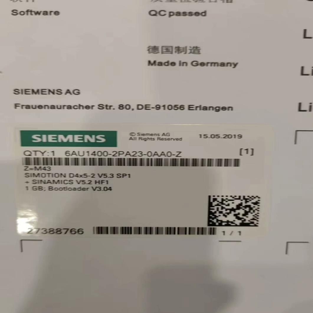 6AU1400-2PA23-0AA0-Z(崽崽配件）